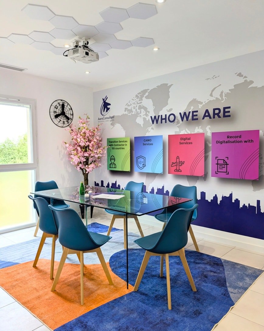 🎨 Une salle de réunion signée DIZY Déco pour AEROCONSULTANT.
Sobriété, harmonie et une touche de couleur pour stimuler les idées 💡
Un lieu de travail pensé comme un espace d’échange et de plaisir visuel. 🎨

www.dizydeco.com
#dizydeco #architectedinterieur #decorationinterieure #designinterieur #toulouse #salledereunion #aeroconsultant #espacedetravail #amenagement #colorinterior #projetpro